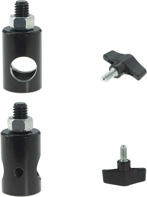 WELLMAKING 2PCS Rapid Adapter Convert with 3/8" Screw | Multi Functional Mount Bracket for Photo Studio