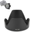 Lens Hood, Tulip Flower Lens Hood for EF-S 18-200mm f/3.5-5.6 is Lens, EW-78D ABS Mount Replacement
