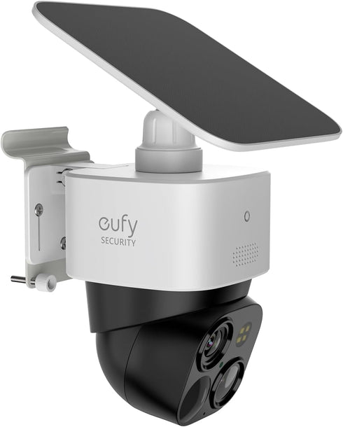HOLACA Siding Clips Bracket Mount for Eufy SoloCam S340 Solar Security Outdoor Camera, White