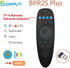 BPR2S Plus Air Mouse Remote Control Bluetooth Voice Remote Control 2.4G RF Remote with USB Receiver 6 Axis Gyroscope Support IR Learning TV 4 Keys IR Isolation for Android TV Box TV Stick