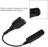 Yoidesu Walkie Talkies Headset Adapter for Baofeng BF-9700, K-head 2 Pin Audio Cable Adapter