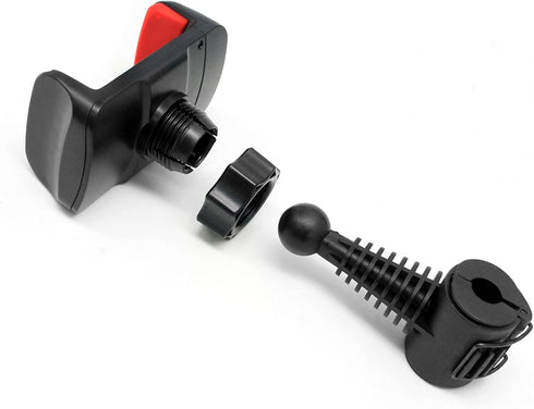 Car Back Seat Phone Holder Mount for Kids, Adjustable Ring Light Tripod Stand