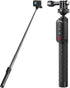 Aovee Remote Control Selfie Stick Rechargeable Waterproof 100CM Stretchable Compatible with Insta360/Gopro Action