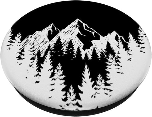 Wildlife Mountain Outdoor Camping PopSockets Standard PopGrip