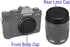 Rear Lens Cap + Fuji X Body Cap Cover for Fujifilm X-T5 X-T4 X-T3 X-E4 X-T2 X-T1 X-S10 X-T30 II X-T20 X-T10 X-T200