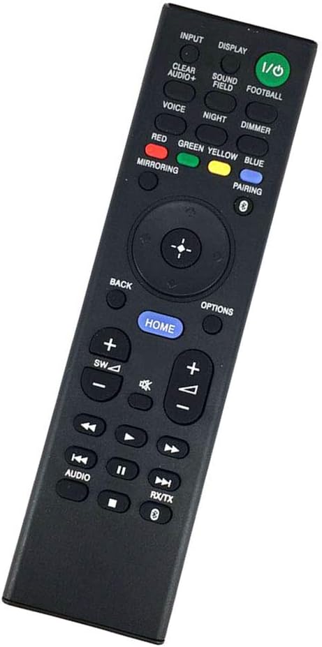 Replaced Remote Control Compatible with Sony HT-ST9, RMTAH240U, SA-WST9, HTXT2, HT-NT3 Sound Bar Subwoofer