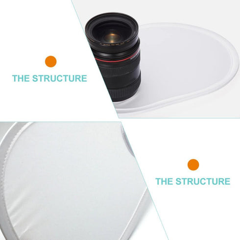 Gatuida Mini Diffuser Photography Tools, Camera Light Reflector, Speedlight Diffuser, Photo Reflector, Soft Cloth Props