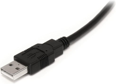 9 30 2.0 (USB2HAB30AC) StarTech.com m / ft Active USB A to B Cable - M/M - Black USB A to B Cord - Printer Cable