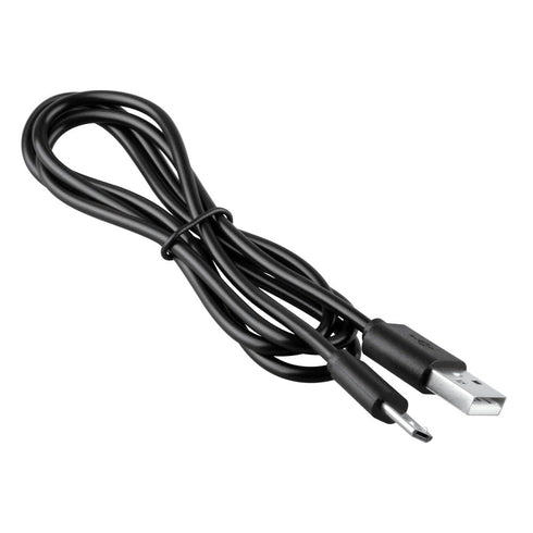 10mm PKPOWER New DC Extra Long Tip Micro USB Charger Cable Cord for Charging Power Bank, black