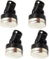 DEVMO 4PCS SCX10 4WD 1/10 RC Magnetic Body Post,Alloy Magnetic Stealth Invisible Body Shell Mount Column Compatible