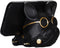 Vilead French Bulldog Phone Stand, Resin Cute Dog Desk Holder with Gold Glasses,
