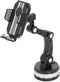 Car Phone Holder Mount: Suction Cup Stand for Universal Dashboard/Windshield, One-Button Pop-up (Black)