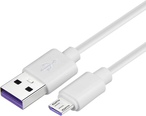 Smays 3ft White USB to Micro USB Charging Cable - Durable, Fast Charging, Perfect for Your Devices!