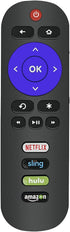 Remote Control for All TCL Roku TV with Netflix-Sling-Hulu-Amazon Buttons