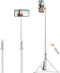 ATUMTEK 62" Selfie Stick Tripod, Extendable Aluminum Tripod with Bluetooth Remote for iPhone and Android