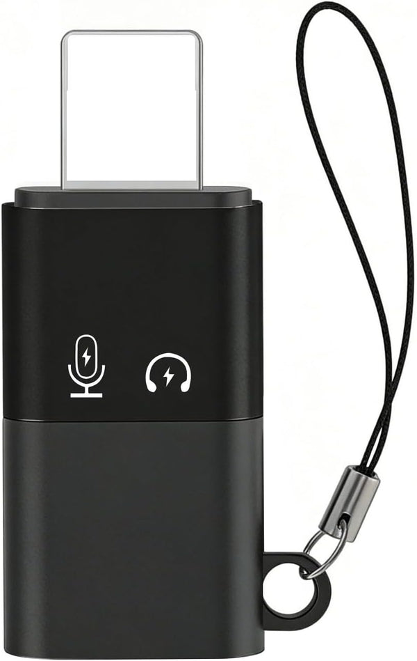 Littlefixer USB C to Lighting OTG Adapter for Connecting DJI Mic Mini and