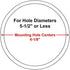 Reliable Hardware Company RH-4002-6.5-2-A White Surface Mount 6-1/2" Speaker Covers, Sold in Pairs