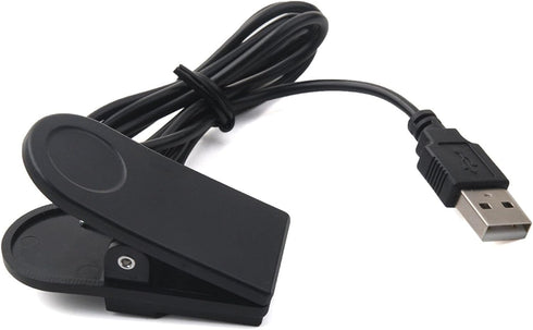 Garmin Forerunner Charger, Replacement USB Charging Clip Cable for Forerunner 405CX 405 910XT 310XT Smart Watch USB
