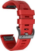 ANCOOL Quickfit 26mm Watch Band for Garmin Fenix 5X/7X/6X, Compatible with Fenix 6X Pro/5X Plus/7X Pro/8 (Black, Red,