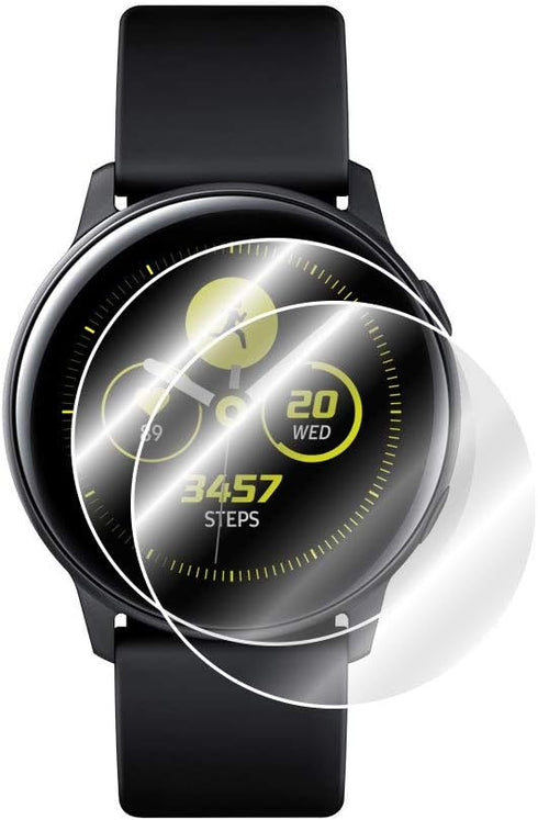 IPG Screen Protector for Samsung Galaxy Watch Active 40mm, Invisible Ultra HD Clear Film, Anti Scratch, 2 Units