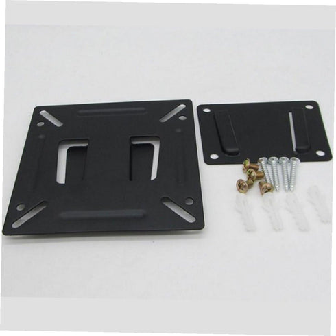 KICHOUSE 3pcs 14-24 Inch LCD Tv Wall Mount Bracket Metal Stand Holder Fixed Hanger Compatible with Flat Screen Displays