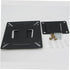 KICHOUSE 3pcs 14-24 Inch LCD Tv Wall Mount Bracket Metal Stand Holder Fixed Hanger Compatible with Flat Screen Displays