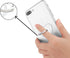 lenoup Transparent Heart Cell Phone Ring Holder Kickstand,Bling Bling Sparkle Diamond Clear Heart Cell Phone Finger