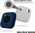 Geiomoo Silicone Case for Tile Mate 2022, Soft Scratch Resistant Cover with Carabiner (2 Pack)