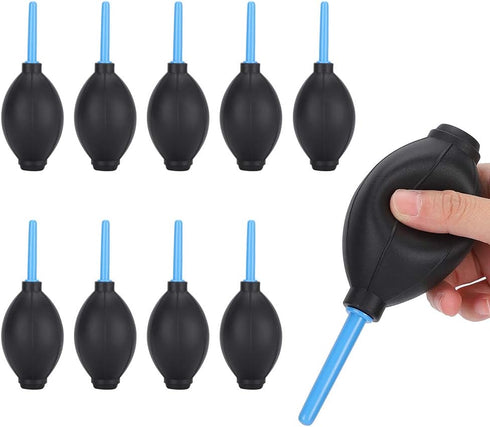 10pcs Air Blower Dust Blaster - Digital DSLR SLR Cameras Sensor Lens Cleaning Bulb Blower Cleaner for Keyboard Camera