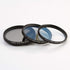Fotga 82mm Slim Optical Glass Camera Lens Filter Kits, Variable ND2-ND400 + MC UV + MC CPL Filter