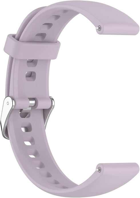 FitTurn 16mm Soft Silicone Sport Watchband Replacement Strap Compatible for YIHANXLH Smart Watch