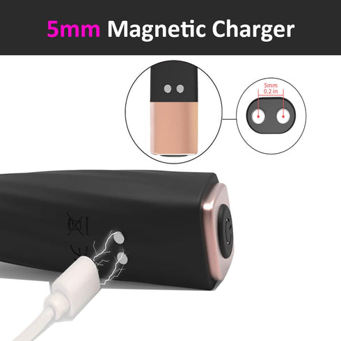 Vebaisa 5mm 2.7 2 Magnetic USB DC Charger Cable feet with Dots for Replacement Charging Cord- Single Polarity Only