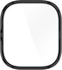 Smartwatch Protective Case Cover - Full Coverage PC with Tempered Glass Screen Protector for Redmi Watch 4 (Black)