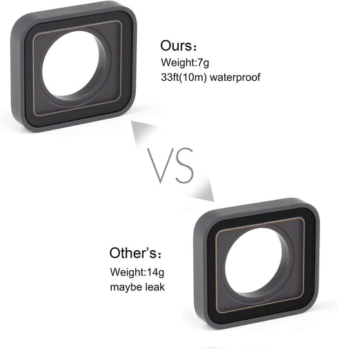 Replacement Lens Cover for GoPro Hero 5 6 7 Black, Glass Protector Lens Cap Spare Repair Part