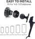 Car Phone Holder for Toyota Highlander 2014-2019, Strong Magnetic Vent Mount, 360° Adjustable Stand for All Smartphones