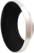 Fotasy 46mm Silver Metal Wide Angle Lens Hood - Fits Olympus M.Zuiko Digital ED 12mm 1:2.0 Lens