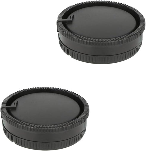 2 Pack Rear Lens Cap & Camera Body Cap Cover Kit for Sony A77II, A77, A99II, A99, A58, A57, A65, A55, A37, A35, A33