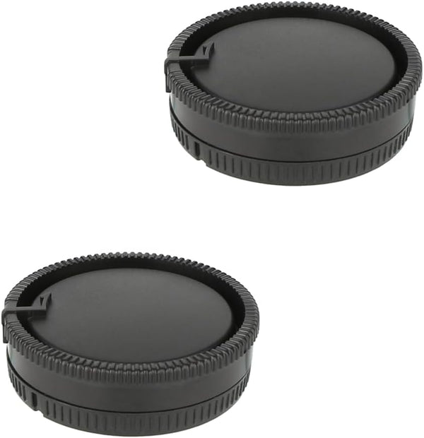 2 Pack Rear Lens Cap & Camera Body Cap Cover Kit for Sony A77II, A77, A99II, A99, A58, A57, A65, A55, A37, A35, A33