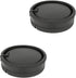 2 Pack Rear Lens Cap & Camera Body Cap Cover Kit for Sony A77II, A77, A99II, A99, A58, A57, A65, A55, A37, A35, A33