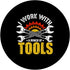 I Work With A Bunch Of Tools PopSockets Swappable PopGrip, Mechanic Handyman Construction