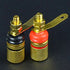 CESS Amplifier Terminal Connector Binding Post Banana Plug Jack Socket, 4 Pack
