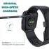 Magnetic USB Charger Cable for SOMTLERK Smart Watches, Compatible with SOMTLERK A221 1.91" Smartwatch (2 Pack-Black)
