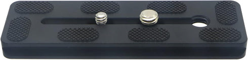 120mm Universal Quick Release QR Plate with 1/4" and 3/8" Mounting Screw for Tripod Mount Ball Head DSLR Camera