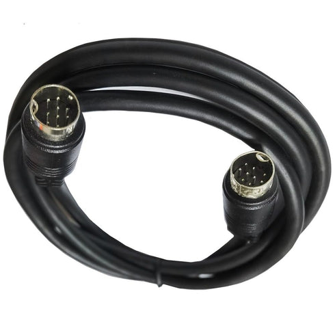 S-Video Mini-DIN 9-Pin Male to Male Audio Cable for Projector, TV, Monitor (10Ft/3m)