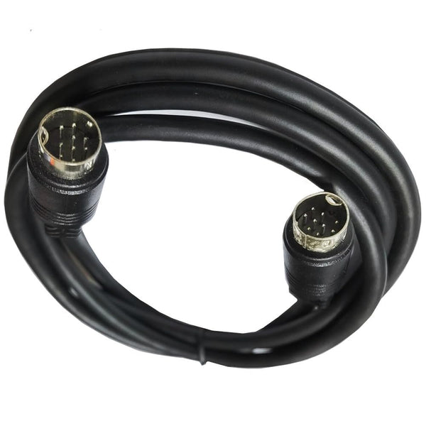 S-Video Mini-DIN 9-Pin Male to Male Audio Cable for Projector, TV, Monitor (10Ft/3m)