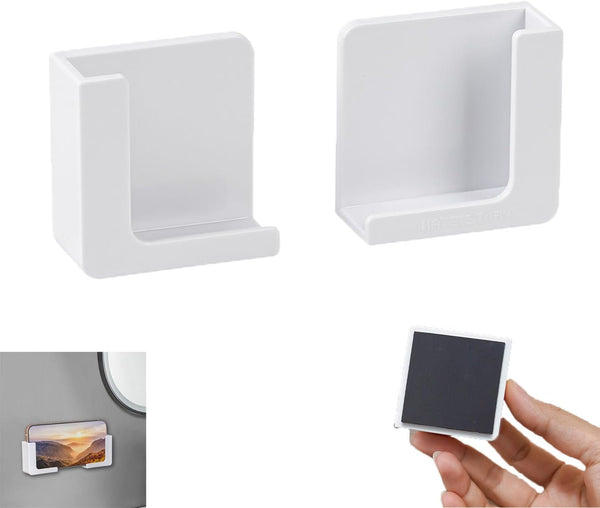 ArrErr Fridge Magnetic Phone Holder Gym Magnetic Phone Holder with Flexible Magnets Adhesive