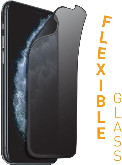 ARMOR Privacy Guard Flexible Glass Screen Protector for iPhone SE3/SE2/8/7, Anti-Glare, Durable Protection.