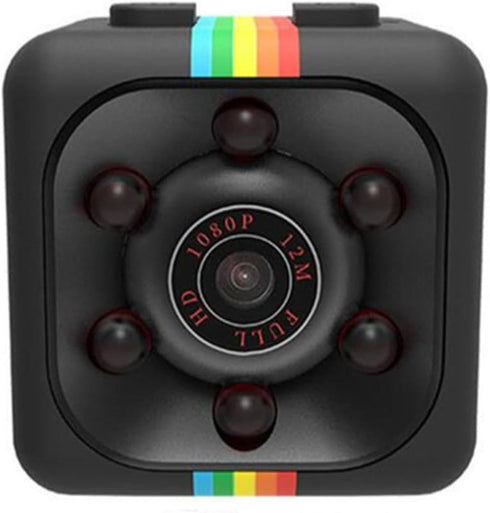 Webcam Mini Camera SQ11 HD Camcorder SQ8 SQ9 Upgrade Night Vision Mini Cam 1080P Sports Mini DV Voice Recorder (Black)