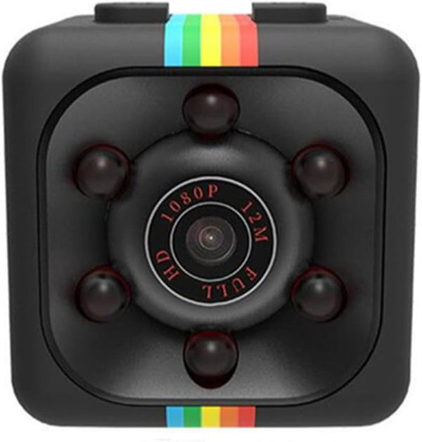 Webcam Mini Camera SQ11 HD Camcorder SQ8 SQ9 Upgrade Night Vision Mini Cam 1080P Sports Mini DV Voice Recorder (Black)