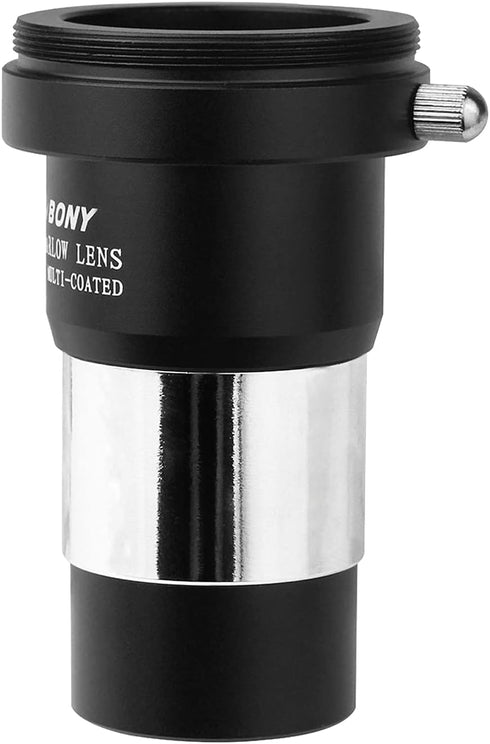 SVBONY 2X Barlow Lens, 1.25 inch with Multi Coated Broadband Green Film, Telescope Accessories with M42 Thread